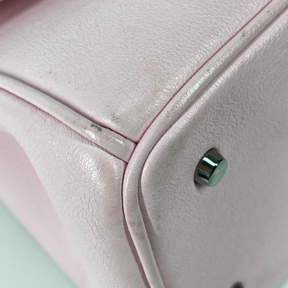CHRISTIAN DIOR Pink Leather Shoulder Bag - Picture 5 of 16